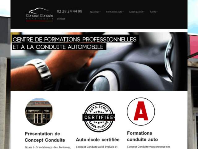 › Voir plus d'informations : Concept Driving