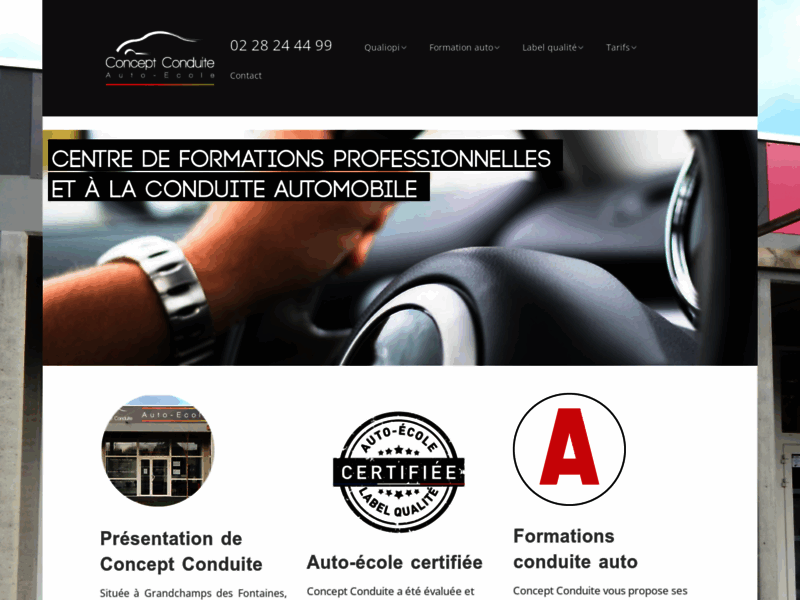 › Voir plus d'informations : Concept Driving