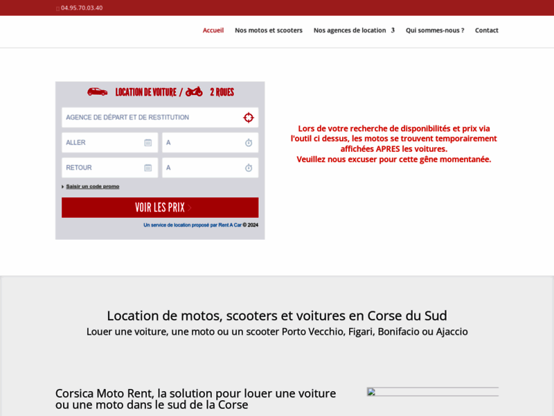 › Voir plus d'informations : Corsica Moto Rent