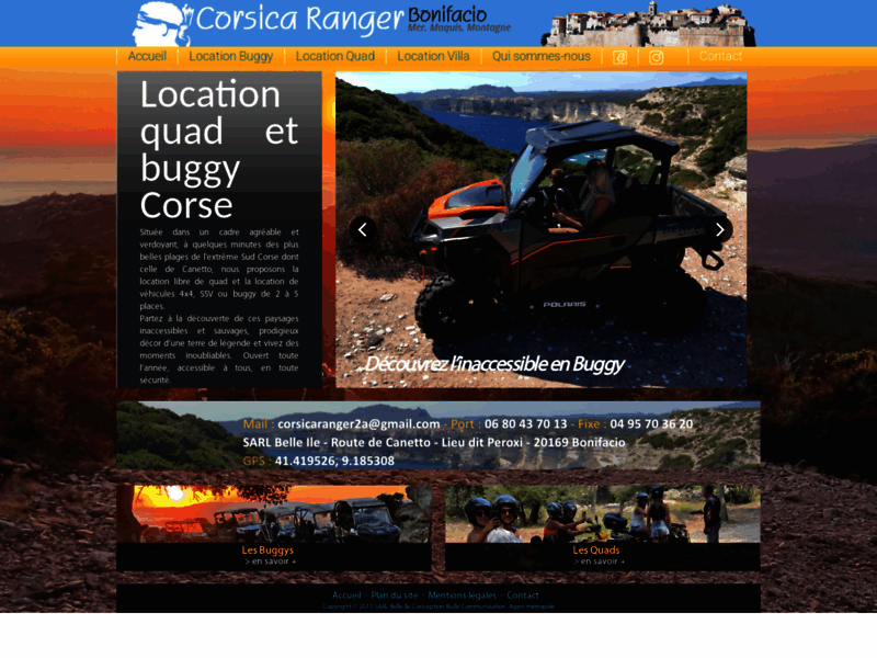 › Voir plus d'informations : Corsicaranger