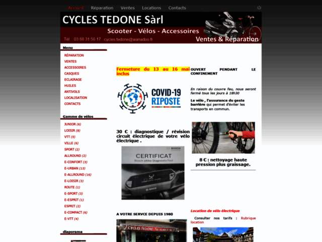Cycles Tedone 