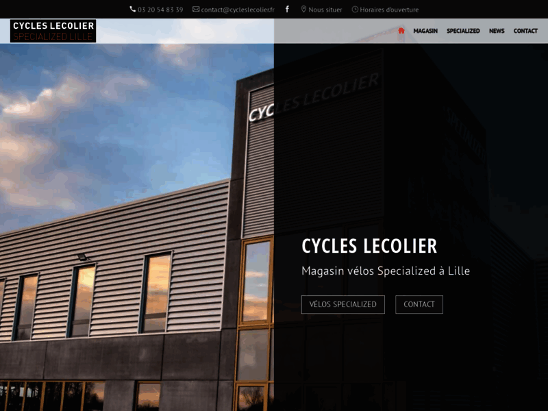 › Voir plus d'informations : Specialized Concept - Cycles LECOLIER