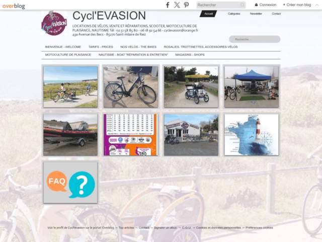 Cycl'évasion - Location vélos, trottinettes, rosalies et réparation