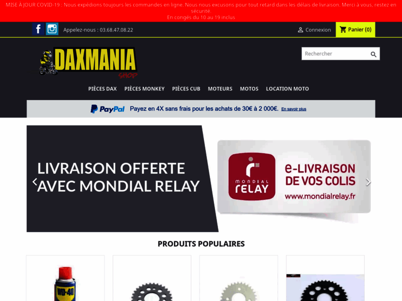 › Voir plus d'informations : DaxMania