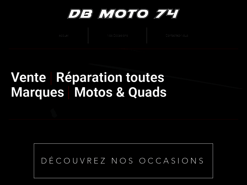 › Voir plus d'informations : Db moto 74