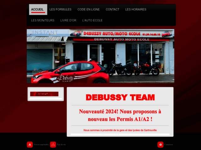 › Voir plus d'informations : Debussy Driving School