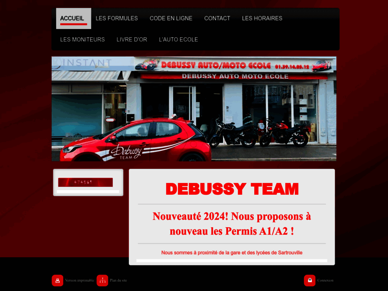 › Voir plus d'informations : Debussy Driving School