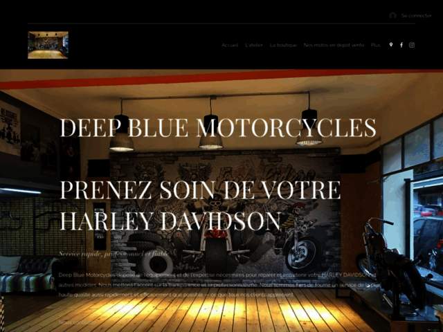 › Voir plus d'informations : DEEP BLUE MOTORCYCLES