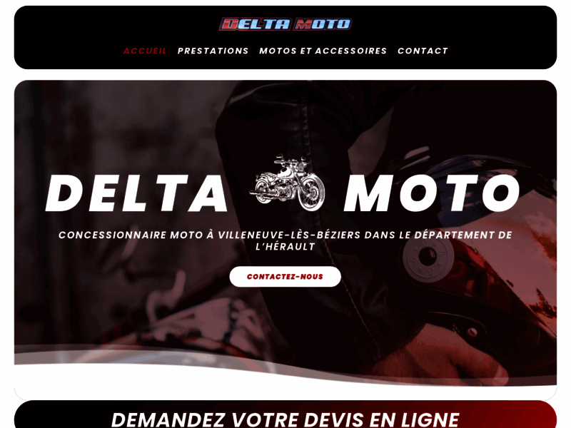 › Voir plus d'informations : Delta Moto