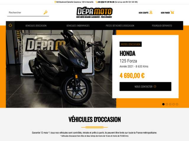 › Voir plus d'informations : Dépa Moto