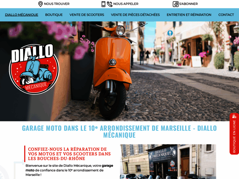 › Voir plus d'informations : DIALLO MECANIQUE GARAGE : MOTO-SCOOTER