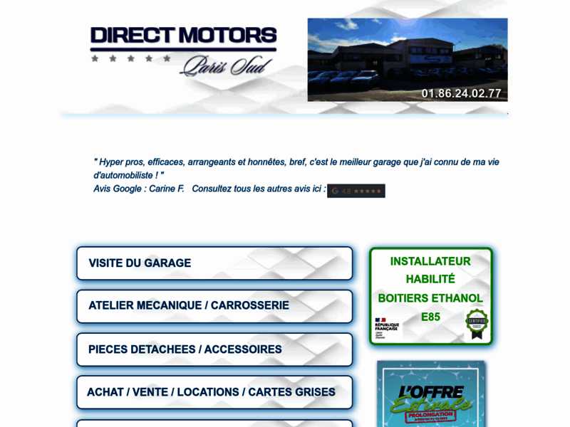 › Voir plus d'informations : Direct Motors