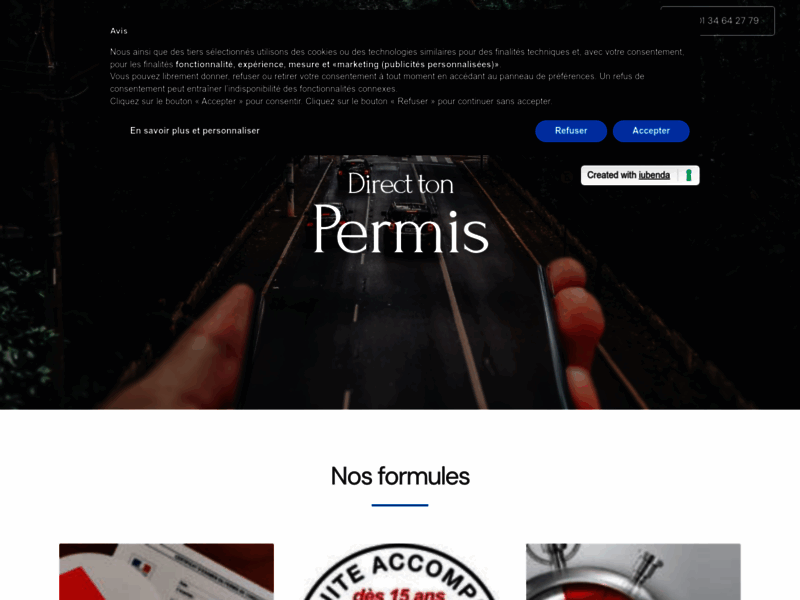 › Voir plus d'informations : Driving School Direct Permis +