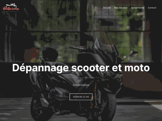 Dépannage Scooter Moto 24/7 Paris et IDF Intervention Rapide - Doctor2roues