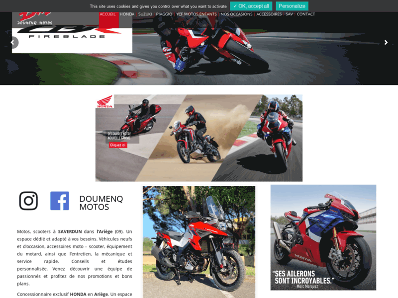 › Voir plus d'informations : Doumenq Motos - MC Motosport