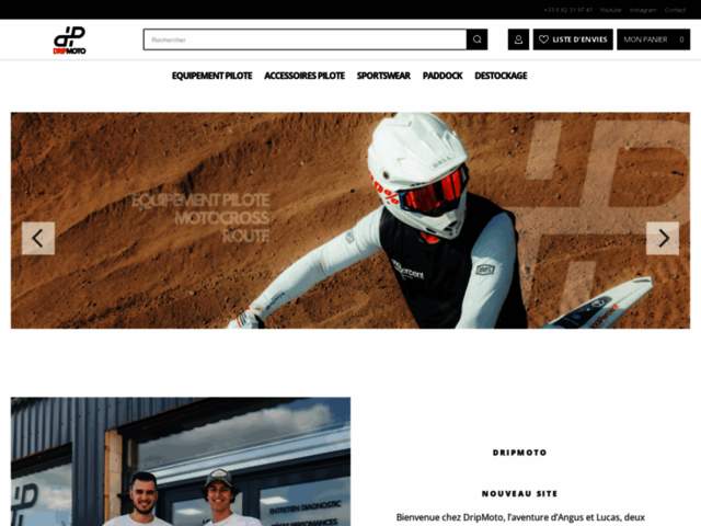 › Voir plus d'informations : DRIPMOTO