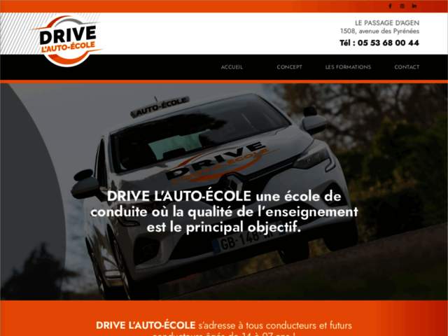 › Voir plus d'informations : Drive, L'auto-École