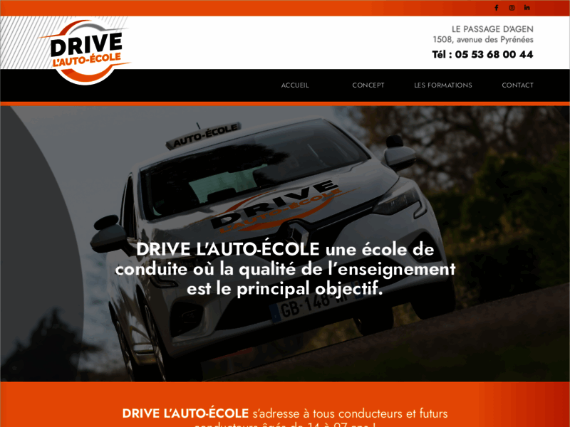 › Voir plus d'informations : Drive, L'auto-École