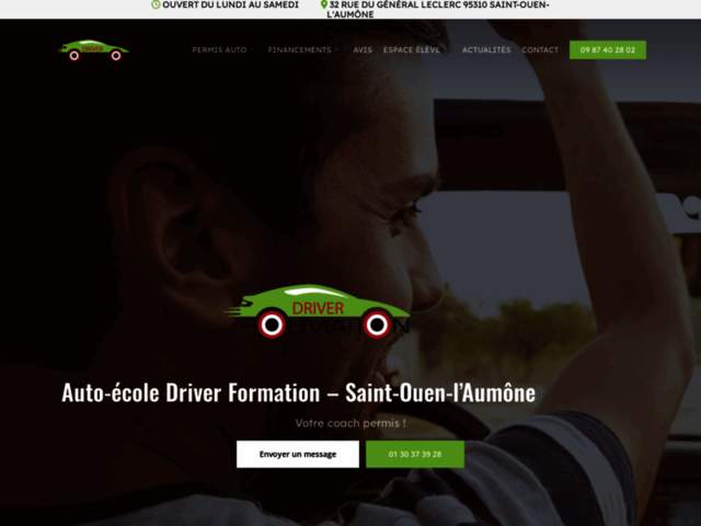 › Voir plus d'informations : Driver Formation Driving School Saint-Ouen-L'aumône | Driving School 95