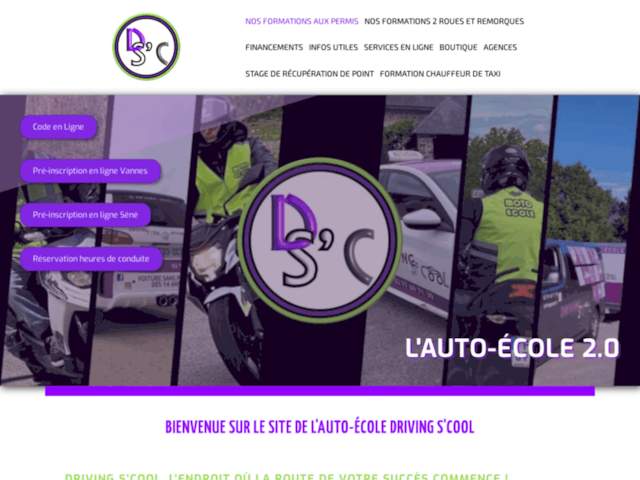 Driving S'CooL Campus Moto Remorque