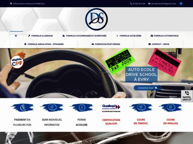 › Voir plus d'informations : Drive School Driving School Des Epinettes