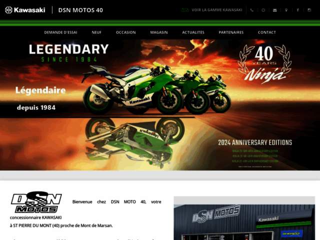 › Voir plus d'informations : DSN MOTOS 40 DAFY SPEED KAWASAKI SHERCO BETA FANTIC MONT DE MARSAN