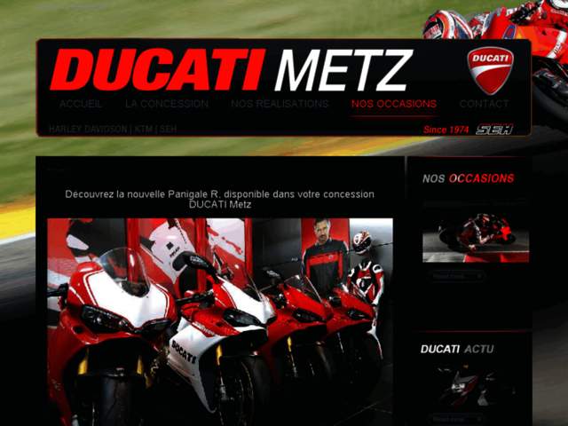 › Voir plus d'informations : Ducati Metz