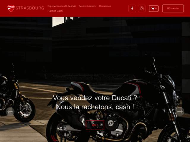 › Voir plus d'informations : Ducati Strasbourg