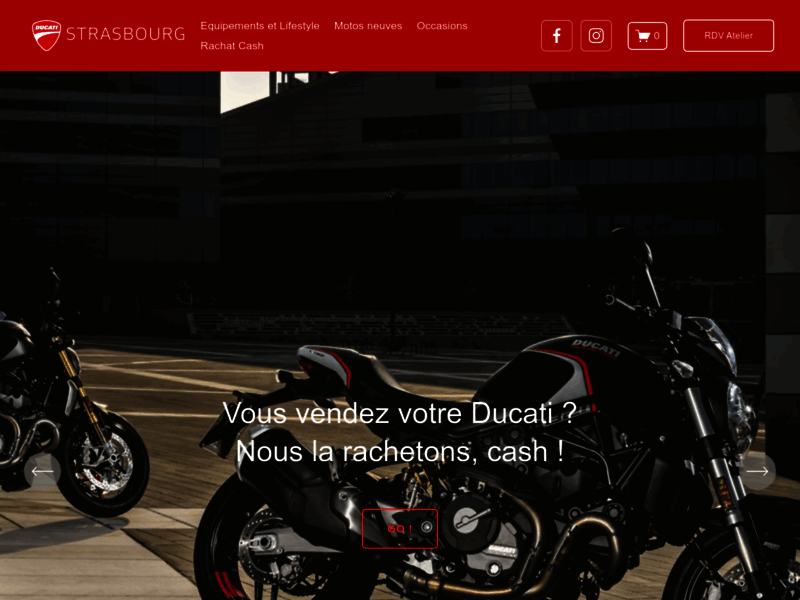 › Voir plus d'informations : Ducati Strasbourg