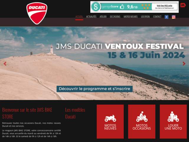 Ducati Avignon "JMS Bike Store"