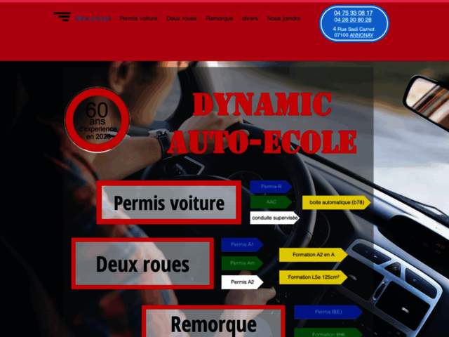 › Voir plus d'informations : Driving School Dynamic
