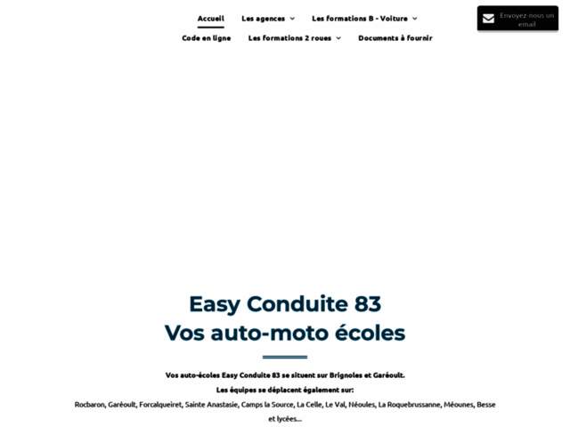 › Voir plus d'informations : Easy Conduite 83 - Brignoles