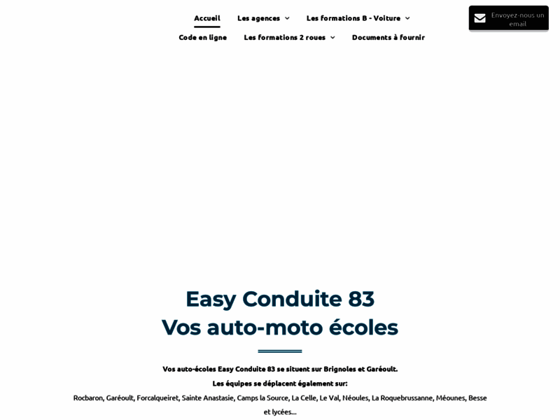› Voir plus d'informations : Easy Conduite 83 - Brignoles