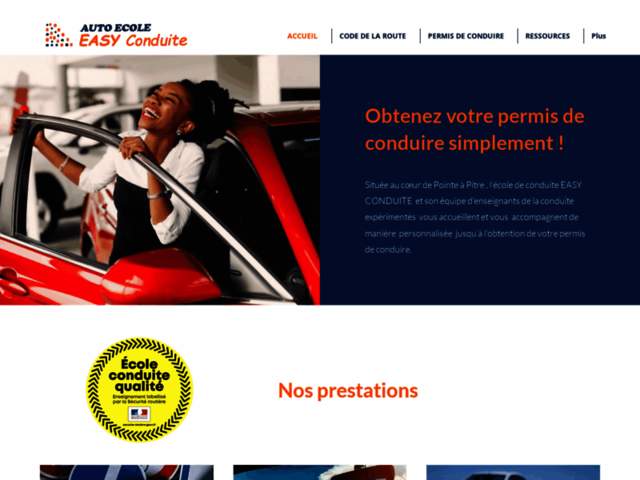 › Voir plus d'informations : Easy Conduite