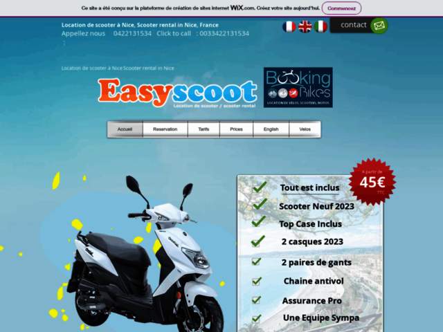 › Voir plus d'informations : Scooters occasions Paris Easyscoot