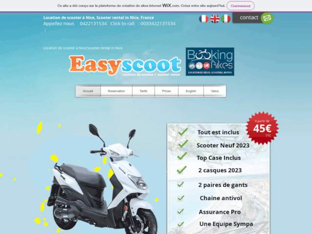 Scooters occasions Paris Easyscoot