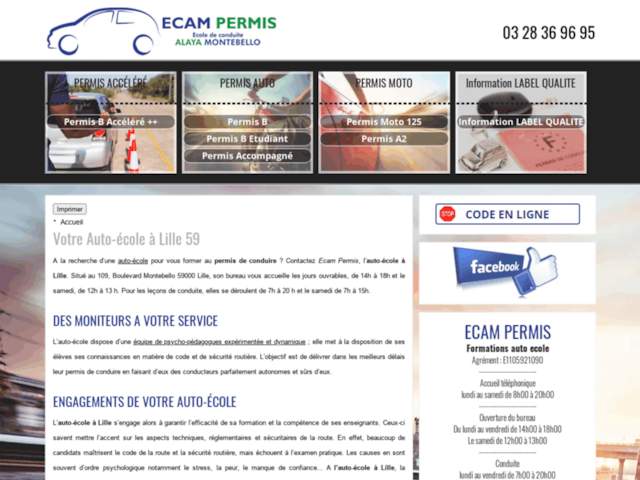 Ecam Permis