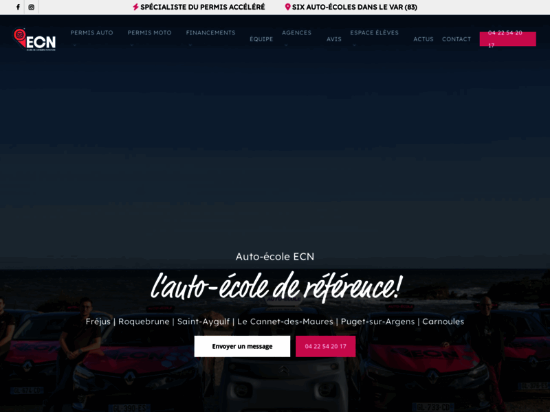 › Voir plus d'informations : Ecn Saint-Aygulf | Driving School | Allowed Car | Allowed Moto
