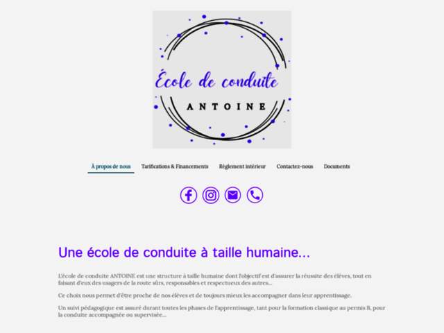 › Voir plus d'informations : School Of Driving Antoine