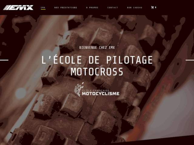 Ecole de pilotage moto cross - EMX Yvan Giorgio