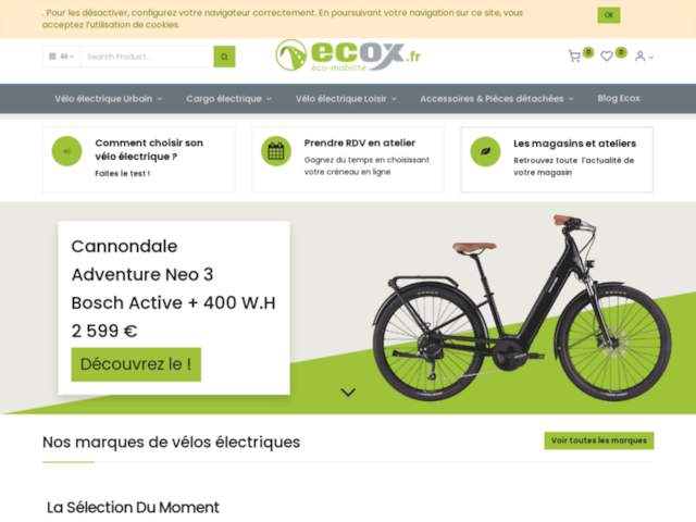 Ecox Versailles | Magasin de Vélo Électrique