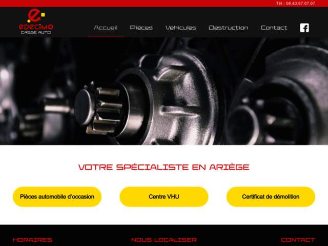 › Voir plus d'informations : Edecimo Casse Auto
