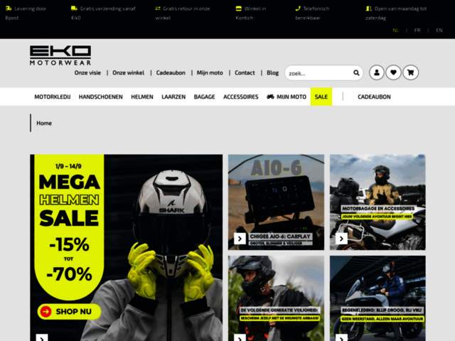 › Voir plus d'informations : Eko Motor Wear