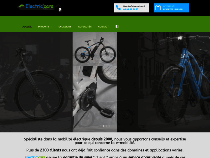 › Voir plus d'informations : Electric'cars Trott Bikes & Scooters