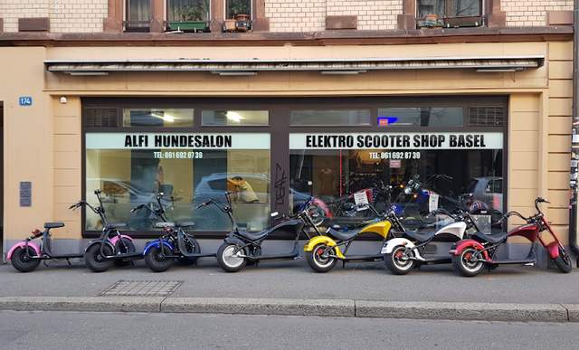 Elektro Scooter Shop Basel