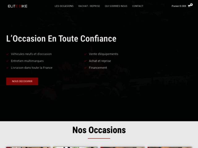 › Voir plus d'informations : Elite Bike