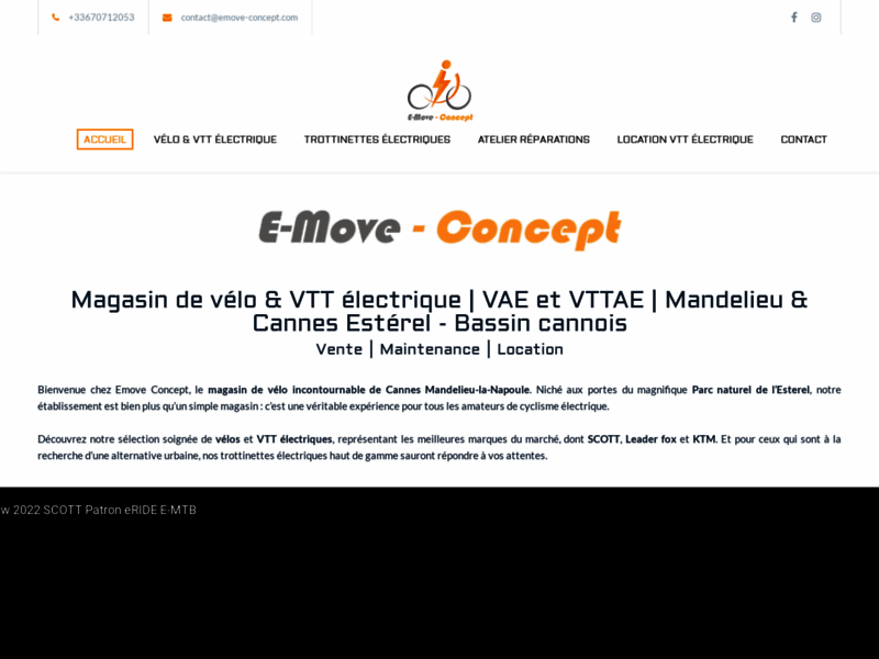 › Voir plus d'informations : E-Move Concept