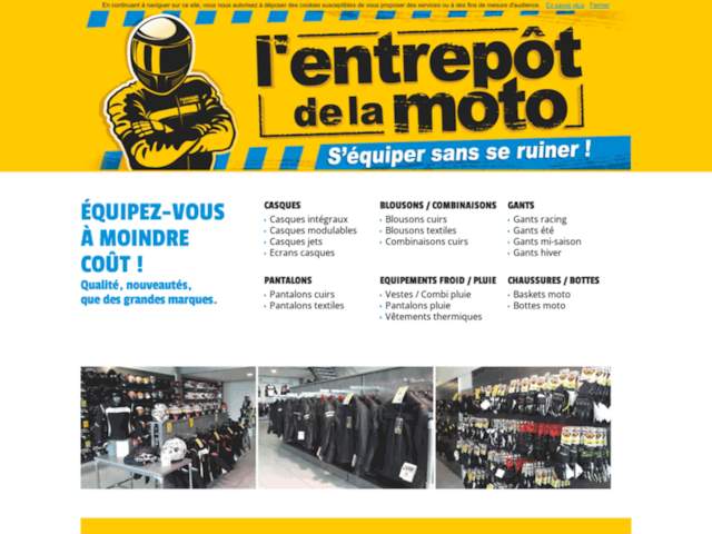 L'entrepôt de la moto