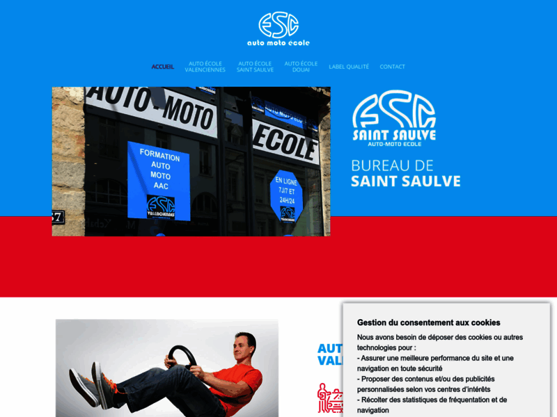 › Voir plus d'informations : Auto Moto School Esc Saint Saulve