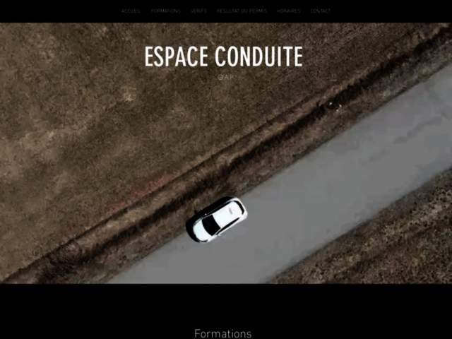 › Voir plus d'informations : Espace Conduite